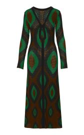 Mysterious World Cotton Knit Midi Dress By Johanna Ortiz at Moda Operandi