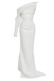 WornOnTV: Samantha’s white one-sleeve gown on Suits | Katherine Heigl ...