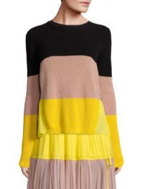 N   21 - Long-Sleeve Colorblocked Stripe Sweater at Saks Off 5th