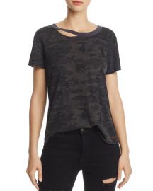 N PHILANTHROPY ZANDER CUTOUT CAMO TEE at Bloomingdales