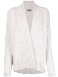 N Peal Textured knit open front cardigan at Farfetch