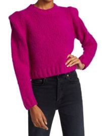 NAADAM Puff-Sleeve Sweater on SALE at Saks Off 5th