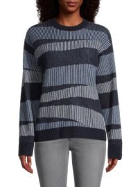 NAADAM Swirl Striped Cashmere Sweater on SALE at Saks Off 5th