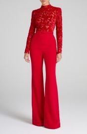 NADINE MERABI Eleanor Wide Leg Jumpsuit at Nordstrom