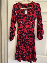 NANETTE LEPORE EYE CANDY CHERRY PRINT FIT AND FLARE DRESS NWT SIZE 2 39800 at eBay