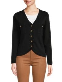 NANETTE nanette lepore V Neck Cardigan on SALE at Saks Off 5th