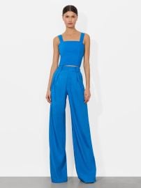 NATALIA TOP ERIC PANT at Alice + Olivia