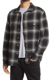 NEUW Kross Plaid Long Sleeve Button-Up Shirt Jacket at Nordstrom