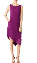 NEW Trina Turk Purple Plum Blossom Joyous Asymmetrical Dress Small eBay at eBay