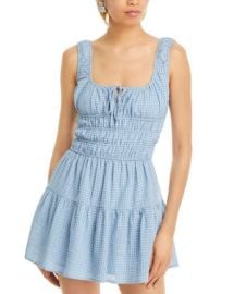 NIA Salt Square Neck Babydoll Dress Bloomingdalex27s Women at Bloomingdales