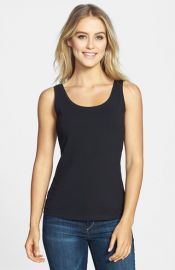 NIC ZOE Perfect Tank in Black at Nordstrom