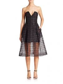 NICHOLAS - Window Lace Bustier Dress at Saks Fifth Avenue