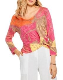 NICZOE Full Bloom Twist Sweater   Bloomingdales at Bloomingdales