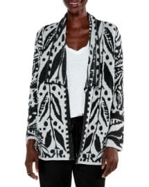 NICZOE Here and There Printed Cardigan Bloomingdales at Bloomingdales