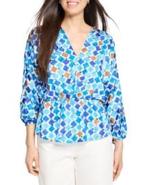NICZOE Sea Glass Sofia Top Bloomingdales at Bloomingdales