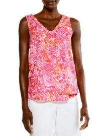 NICZOE Watercolor Petals Layered Top   Bloomingdales at Bloomingdales