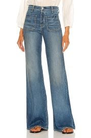 NILI LOTAN Florence Flare in Classic Wash FWRD at FWRD