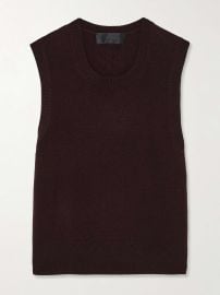 NILI LOTAN May cashmere tank at Net a Porter