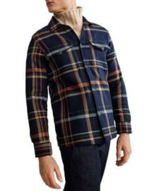 NN07 Bernard Cotton Blend Plaid Utility Jacket   Bloomingdales at Bloomingdales