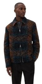 NN07 Gael Zip Jacket Blue Multi L at Shopbop