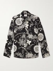 NN07 Hans Floral Cotton-Blend Jacquard Shirt MR PORTER at Mr Porter