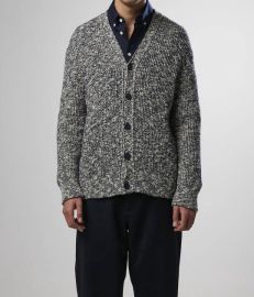 NN07 Men Jesse Cardigan In Navy Mouline Shop Premium Outlets at Shop Simon