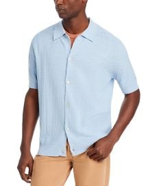 NN07 Nolan Short Sleeve Regular Fit Knit Shirt Bloomingdales at Bloomingdales