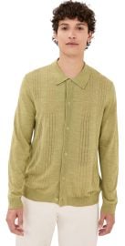 NN07 Thor Polo Cardigan Evergreen L at Shopbop