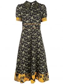 NO21 SUMMER MIDI DRESS - BLACK at Farfetch