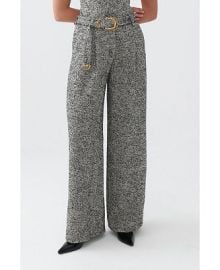 NOCTURNE Womens Belted High Waist Pants - Macys at Macys