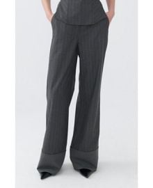 NOCTURNE Womens High Waist Striped Pants - Macys at Macys