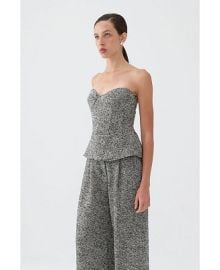 NOCTURNE Womens Strapless Sweetheart Neck Top - Macys at Macys