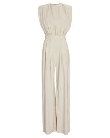 NONchalant Label Josie Padded Shoulder Jumpsuit at Intermix