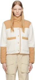 NORTH FACE Womenaposs Cragmont Snap Fleece JACKET WHITEALMOND L eBay at eBay