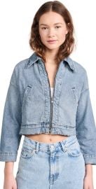 NSF Conway Zip Denim Jacket Oceanside M at Shopbop