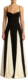 NUFIWI Elegant Sleeveless Color Block Pleated Maxi Dress Low Cut Patchwork Swing Dress High Waist A Line Flowy Sling Dress at Womens Clothing store at Amazon