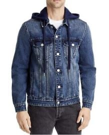 NWT BLUE BLANK NYC HOODED DENIM JACKET SZ LARGE eBay at eBay