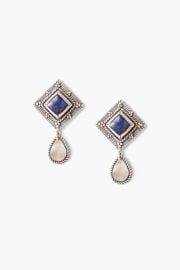 NWT CHAN LUU STERLING SILVER LAPIS LAZULI VIGNETTE GEMSTONE DANGLE EARRINGS eBay at eBay