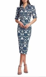 NWT CHIARA BONI LA PETITE ROBE Archie Dress in Azulejos 8 695 eBay at eBay