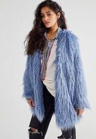 NWT Free People Taylor Swift Renata Shaggy Faux Fur Oversized Coat Sz Small eBay at ebay