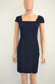 NWT Roland Mouret Ltd Ed Neiman Marcus Navy Cap Sleeve Dress Size US 4 1585 eBay at eBay