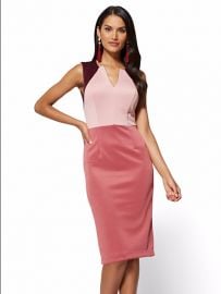 NY Deals colorblock sheath dress at NY&C