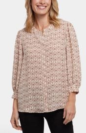 NYDJ Bonnie Button-Up Top at Nordstrom