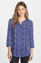 NYDJ Henley Blouse in bloomfield at Nordstrom