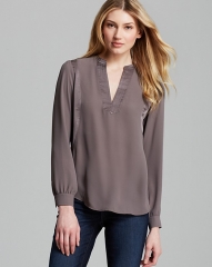 NYDJ Matte And Shine Top in mushroom at Bloomingdales