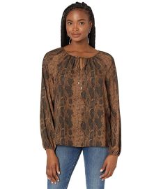 NYDJ Peasant Blouse  com at Zappos