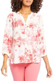 NYDJ Pintuck Blouse in Bellarose at Nordstrom Rack