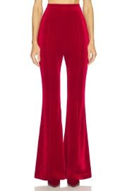Nadine Merabi Beatrice Trousers In Red at Revolve