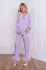 Nadine Merabi Darcie Lilac Pajamas at Nadine Merabi