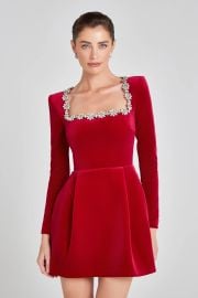 Nadine Merabi Kimberly Red Dress at Nadine Merabi